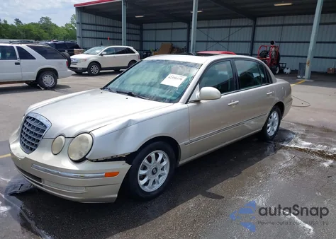 2004 Kia Amanti z USA, uszkodzony, nr VIN KNALD124945045581